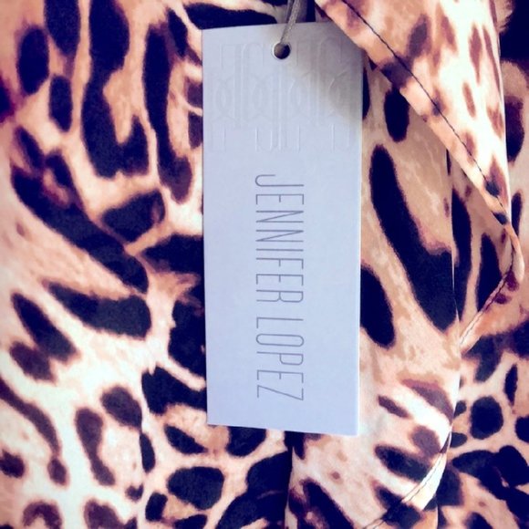 NWT Jennifer Lopez Summer Oasis Blouse - Picture 5 of 5